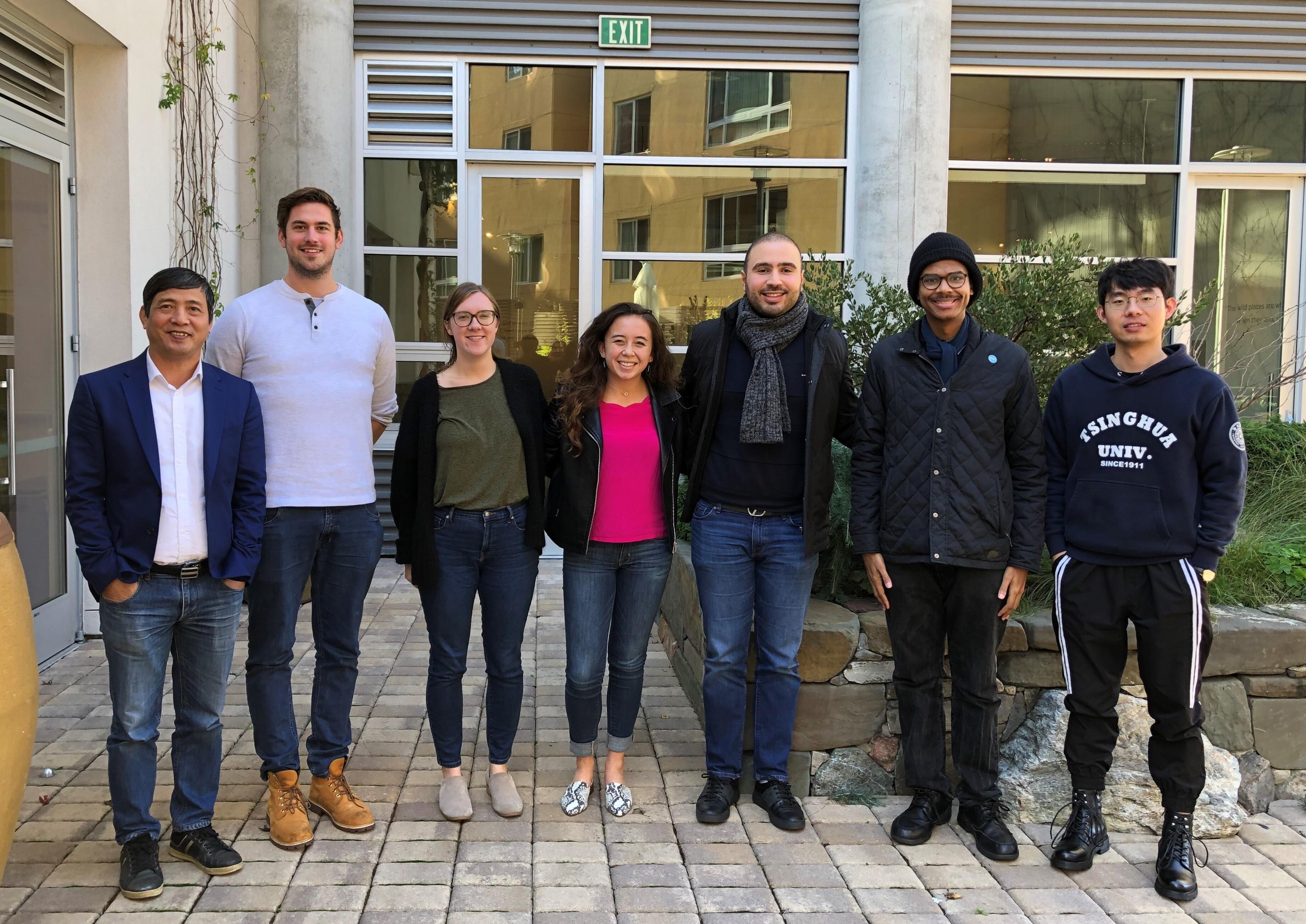 Group shot of UC Berkeley TSRC research team.