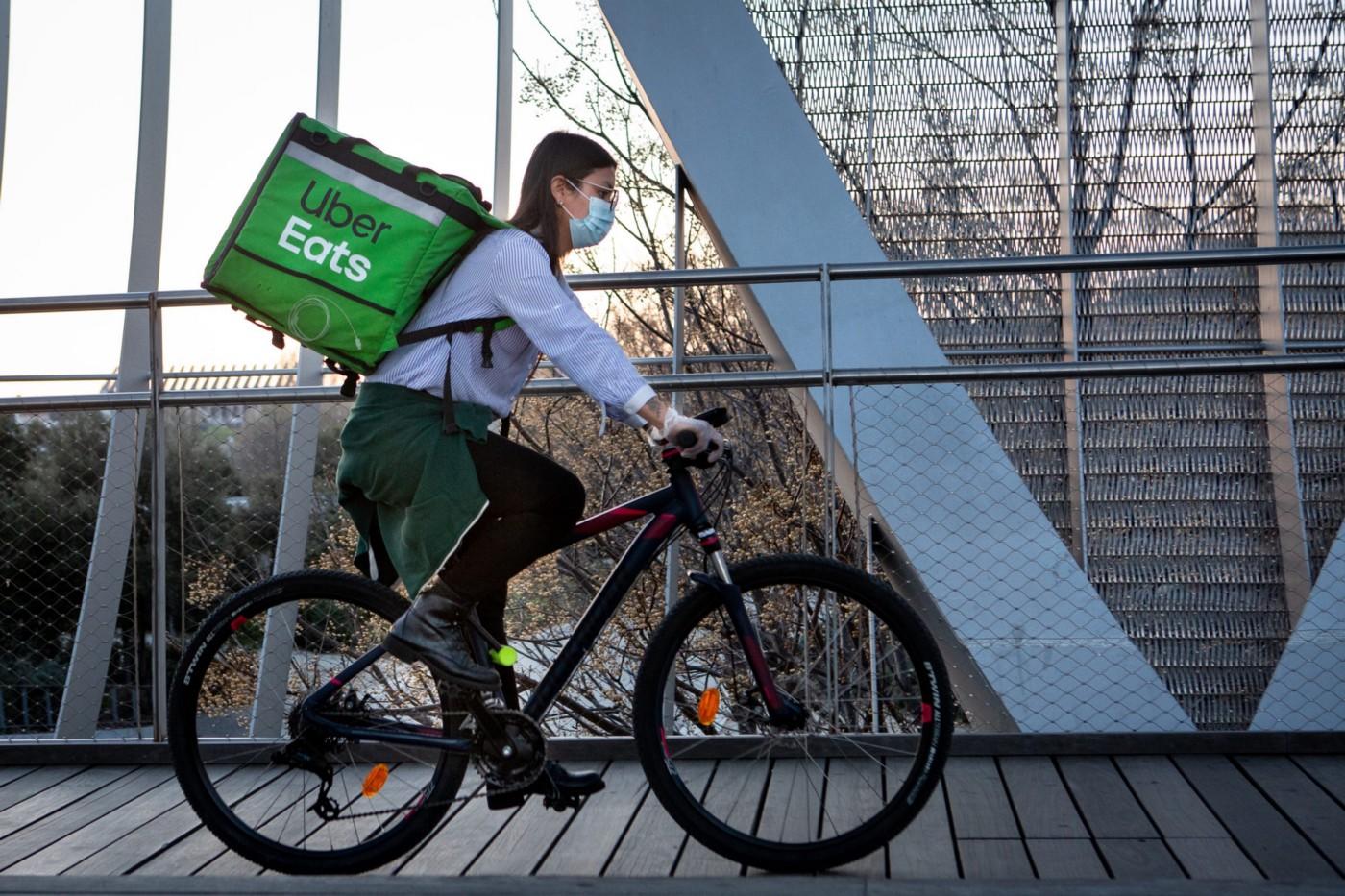 Uber Eats Delivery Person